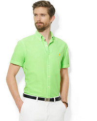 Polo Ralph Lauren Classic Fit Short Sleeved Oxford Sportshirt