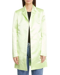 Green-Yellow Silk Coat
