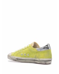 Golden Goose Distressed Low Top Sneakers