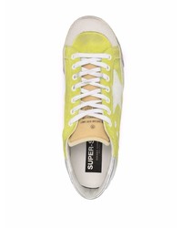 Golden Goose Distressed Low Top Sneakers