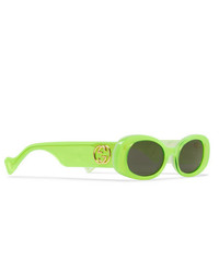 Gucci Round Frame Acetate Sunglasses