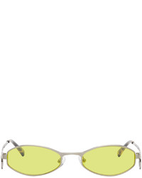 Marine Serre Silver Vuarnet Edition Swirl Frame Visionizer Sunglasses