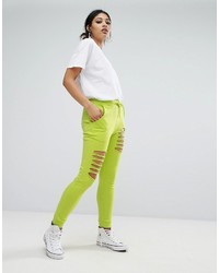 Green-Yellow Sweatpants