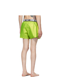 Versace Underwear Green Versace Lhomme Swim Shorts