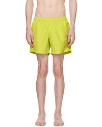 Off-White Yellow Single Arrow Swim Shorts