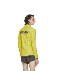 Soar Running Yellow Elite Windbreaker Sweater