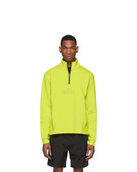 all in Yellow Half Zip Pullover