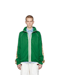 Gucci Green Oversized Technical Jacket