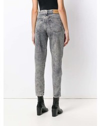 Diesel High Waisted Tapered Jeans