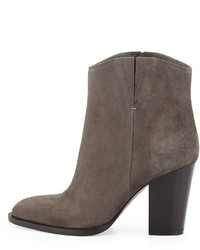 Vince Erving Western Ankle Bootie Charcoal