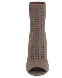 Charles by Charles David Rebellious Knit Peep Toe Bootie