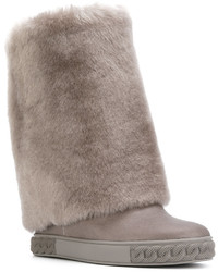 Casadei Shearling Chaucer Boots