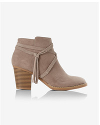 Express Side Tie Ankle Booties