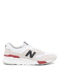 New Balance 997h Logo Patch Lace Up Sneakers