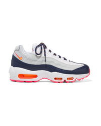 Nike Air Max 95 Suede Mesh And Leather Sneakers