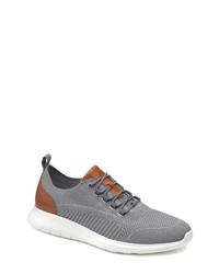 J AND M COLLECTION Amherst Knit Sneaker In Gray Knit At Nordstrom