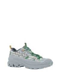 Burberry Arthur Check Sneaker In Light Grey Ip Check At Nordstrom