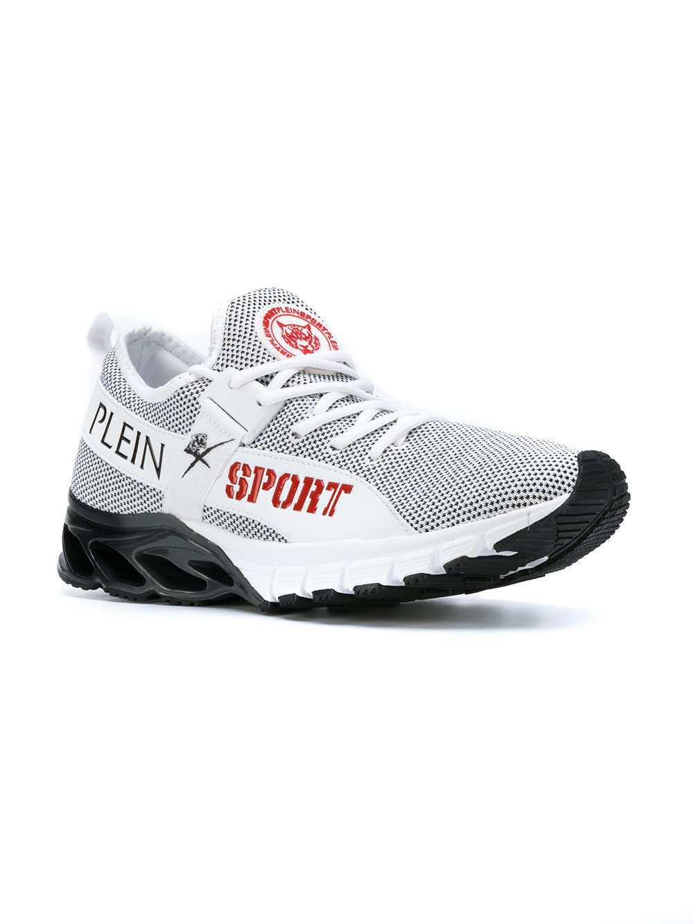 Plein Sport Aside Logo Sneakers, $196 