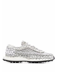 Valentino Garavani Crochet Design Low Top Sneakers