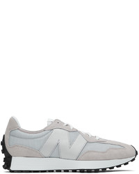 New Balance Gray 327 Low Top Sneakers