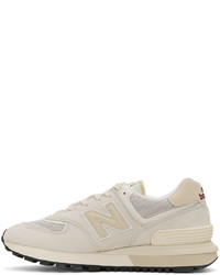 New Balance Gray 574 Legacy Sneakers