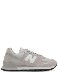 New Balance Gray 574 Rugged Sneakers