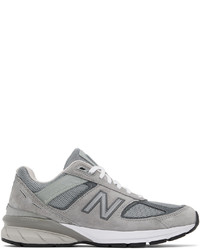 New Balance Gray 990v5 Core Sneakers
