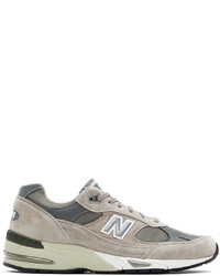 New Balance Gray Made In Uk 991 Low Top Sneakers