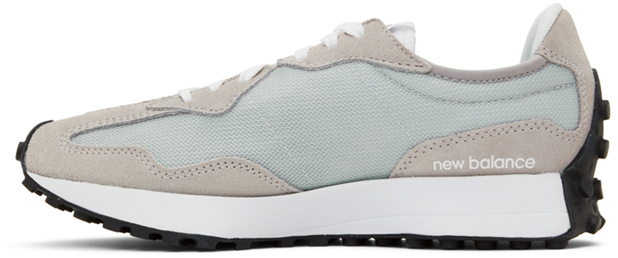 New Balance Grey 327 Sneakers, $100 | SSENSE | Lookastic