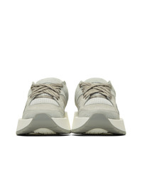 MM6 MAISON MARGIELA Grey And Blue Flare Sneakers