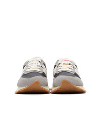 New Balance Grey And Navy 237 Sneakers