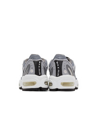 Nike Grey And White Air Max Tailwind Iv Sneakers