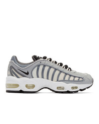 Nike Grey And White Air Max Tailwind Iv Sneakers
