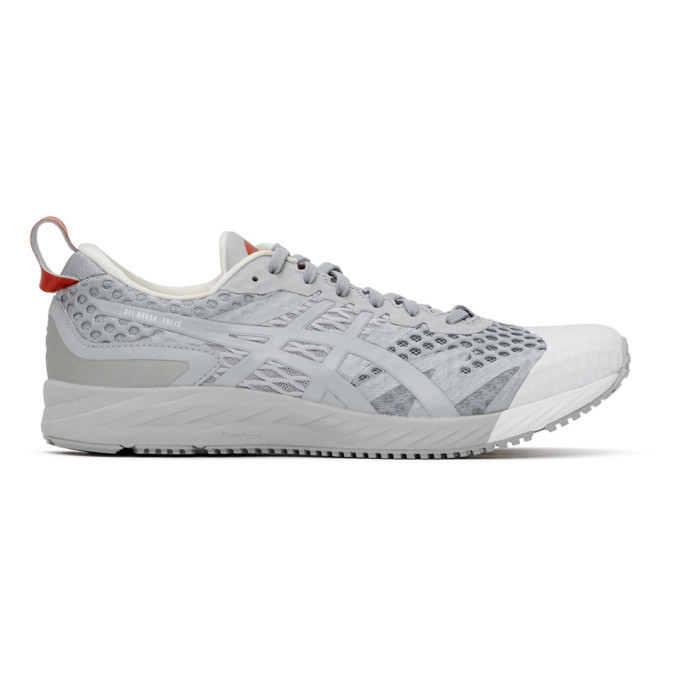 AFFIX Grey And White Asics Edition Gel Noosa Tri 12 Sneakers, $165