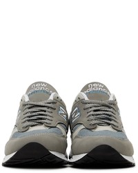 New Balance Grey Blue 1500 Made In Uk Low Sneakers