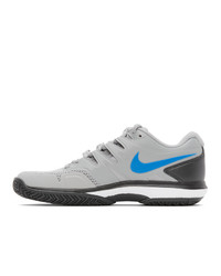 Nike Grey Court Air Zoom Sneakers