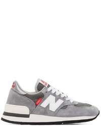 New Balance Grey Made In Us 990v1 Low Sneakers
