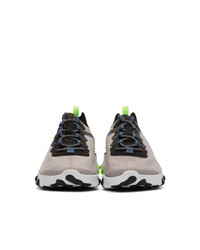 Nike Grey React Elet 87 Sneakers