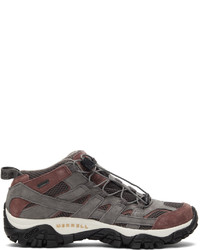 Merrell 1trl Grey Red Afour Edition Moab Sneakers