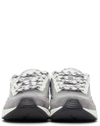 A.P.C. Grey Reflective Jay Sneakers
