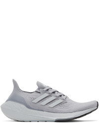 adidas Originals Grey Ultraboost 21 Sneakers