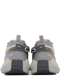 Reebok Classics Grey Zig 3d Storm Hydro Sneakers