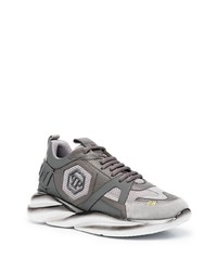 Philipp Plein Hexagon Logo Runner Sneakers