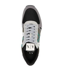 Armani Exchange Lace Up Logo Detail Sneakers