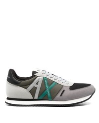 Armani Exchange Lace Up Logo Detail Sneakers