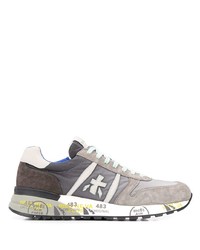 Premiata Lander Stamped Sole Sneakers