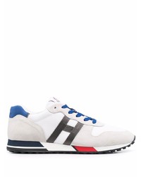 Hogan Logo Patch Low Top Sneakers