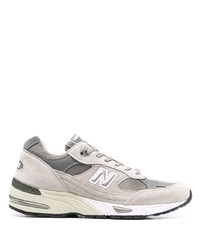 New Balance Logo Patch Panelled Low Top Sneakers