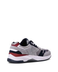 Tommy Hilfiger Monogram Embroidered Running Sneakers