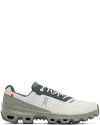 On Off White Gray Cloudventure Sneakers